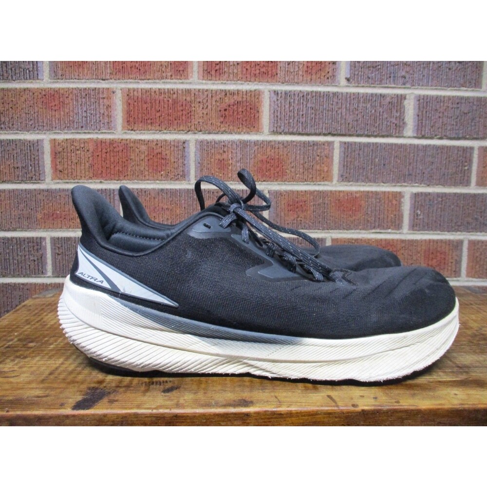 Altra Mens Experience Flow AL0A85NV010 Black Road Running Shoes Sneakers Size 12